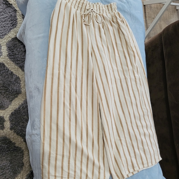 American Eagle wide leg linen pants M - Picture 9 of 9